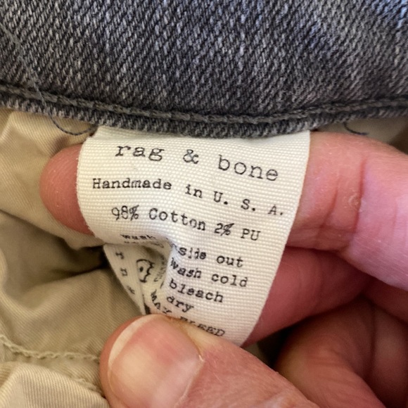 Rag and Bone Grey Skinny’s - Picture 5 of 5